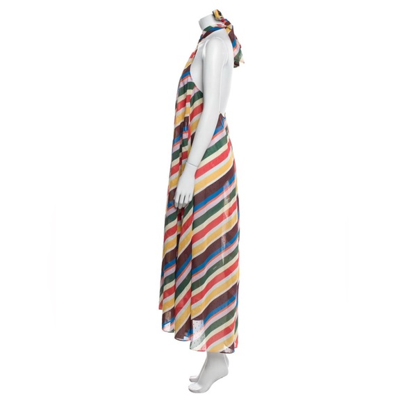 Ganni Multicolor Striped Dress - Picture 3 of 12